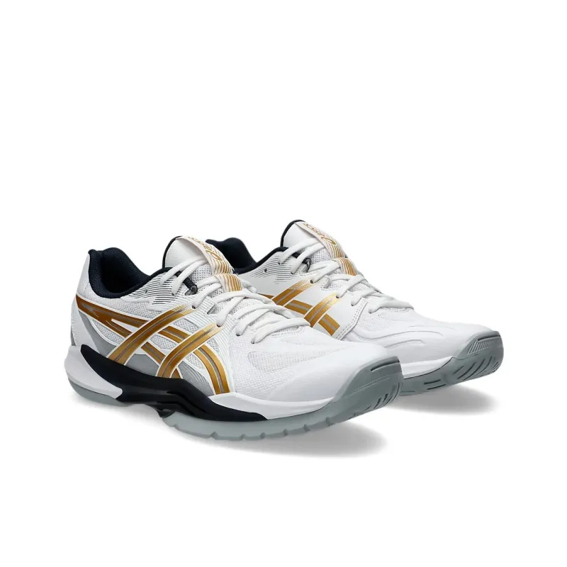 Asics Powerbreak Ff White Rich Gold-2