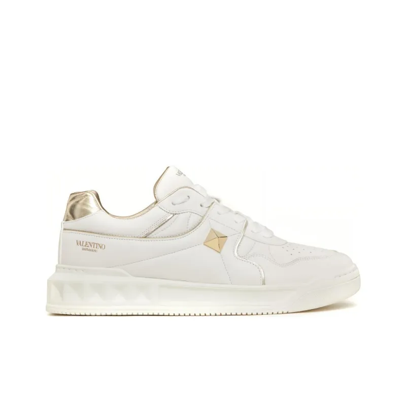 Valentino Garavani One Stud XL Leather Sneakers-1