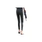 Black Gray Ankle-Length Pants