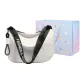 White with Charm+Exquisite Shopping Bag