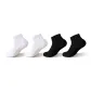 No-Show Socks (2 Bleached+2 Black)