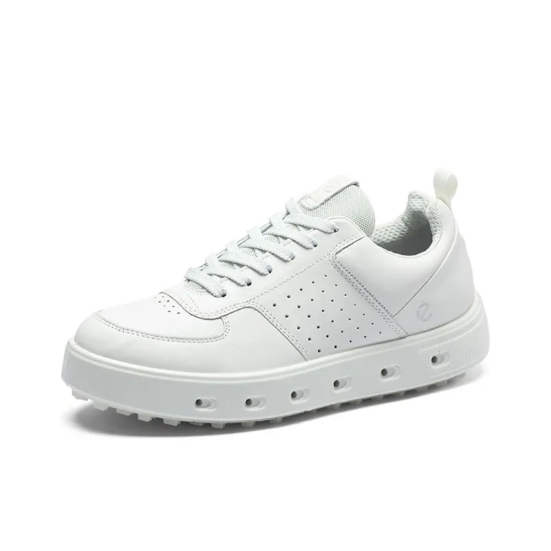 Ecco Street 720 Series Low Top Skateboard Shoes Women's White-2
