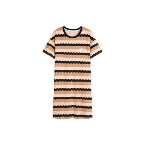 MIIOW Cool One Summer Series Nightgown Women's Multicolor Stripes