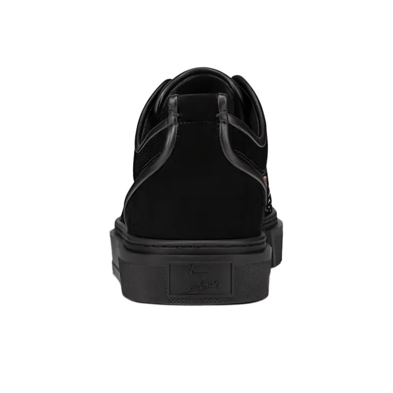 CL Adolon JUNIOR Low Top Skateboard Shoes Men's Black-3