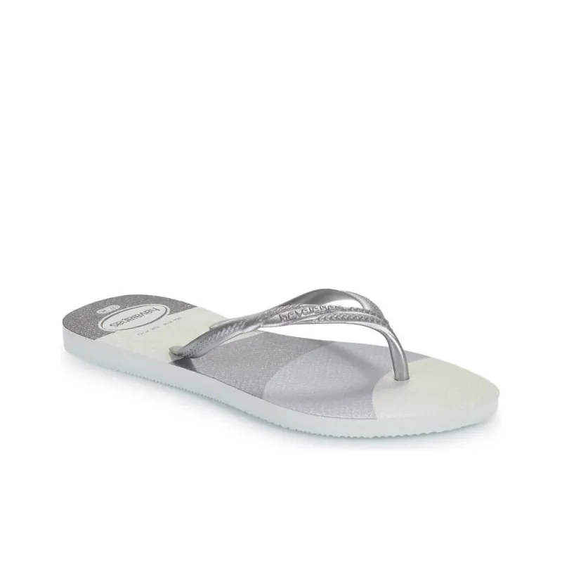 Havaianas Slip Resistant Flip Flops Women's White-5