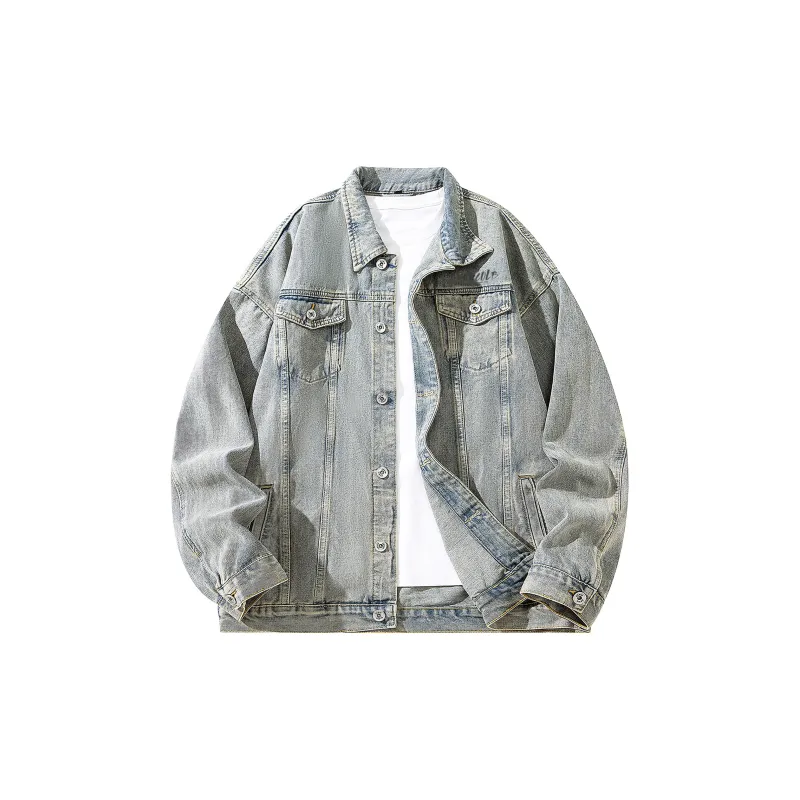 A.X.S.K Denim Jackets Unisex-10