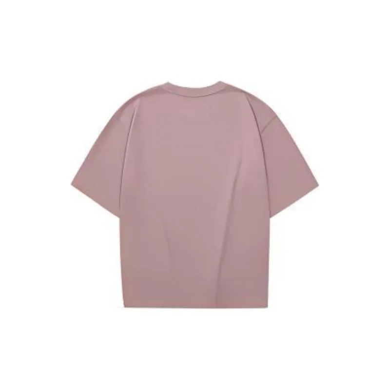 Skechers Sports Life Collection T Shirt Unisex Wooden Rose Pink-1