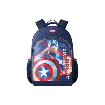 Disney Polyester Backpack Regular Men's Navy Blue/Black