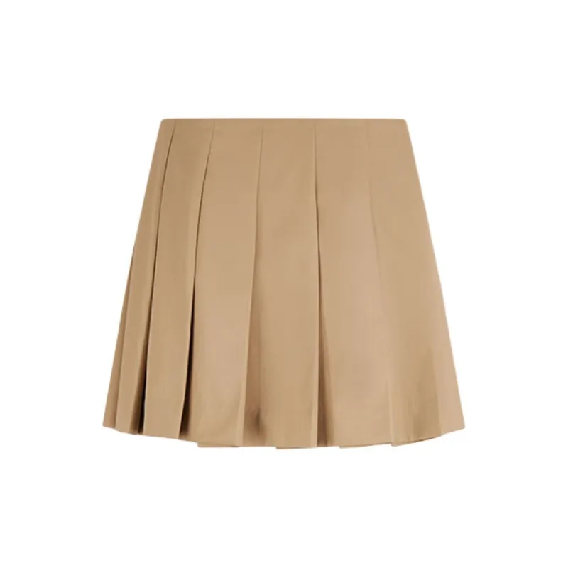 PRADA Buckled Pleated Miniskirt-1