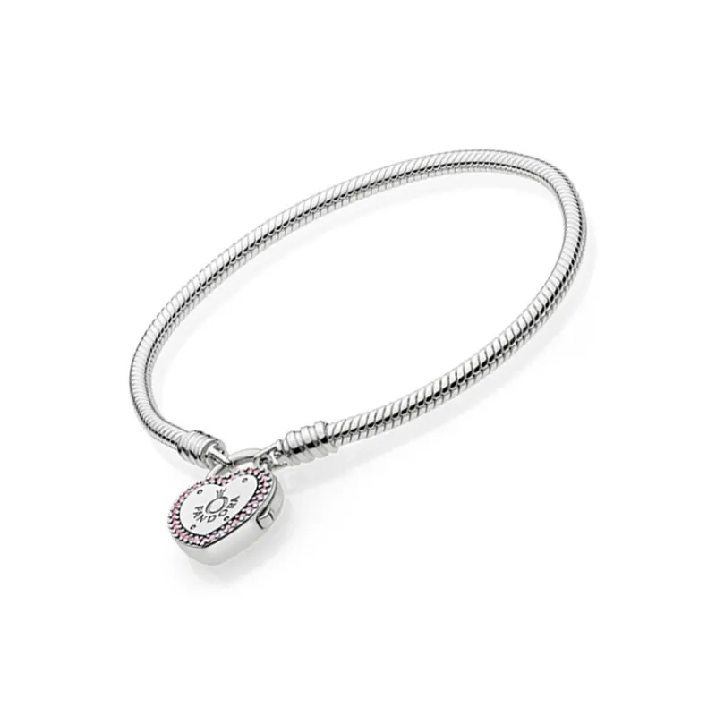 Pandora Sterling Silver Bracelets Women's Silver-2