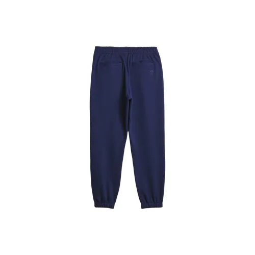 Adidas Knitted Sweatpants Men Blue