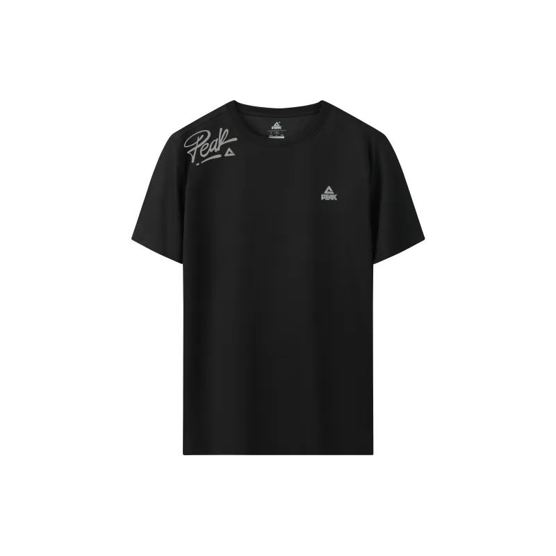 PEAK RIGHT Series Casual Sportswear Unisex Two Piece Set Black-1