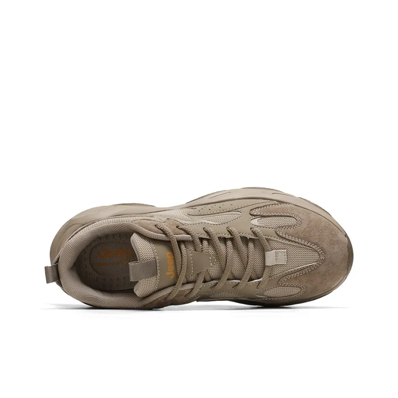 Jeep Fall New Arrival Outdoor Casual Height Increasing Wear-Resistant Chunky Sneakers Men's-7