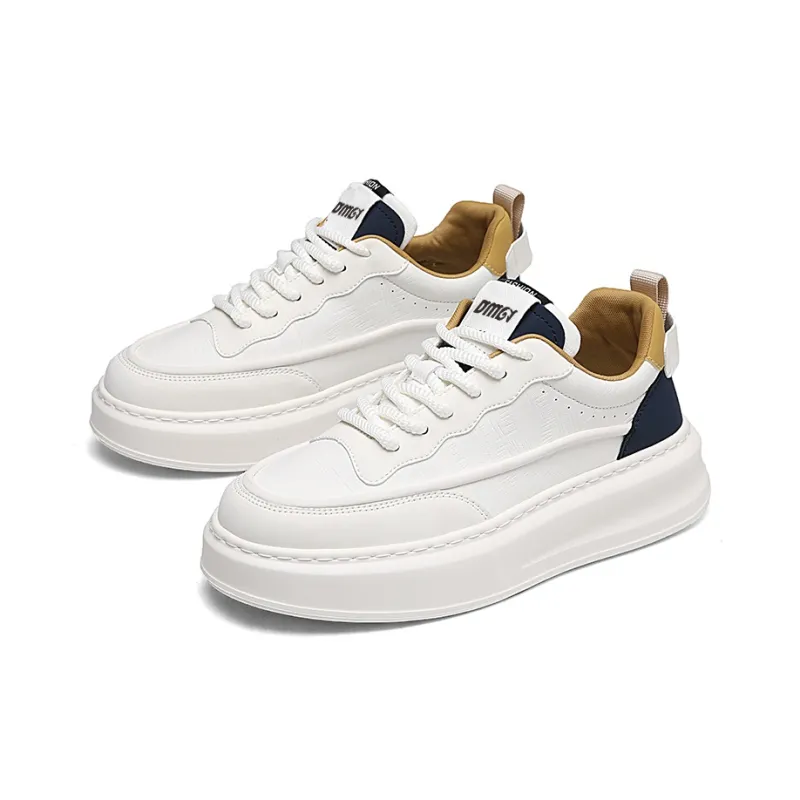 Desert Ram Anti Slip And Wear Resistant Lightweight Height Increasing Low Top Casual Shoes Men's-2