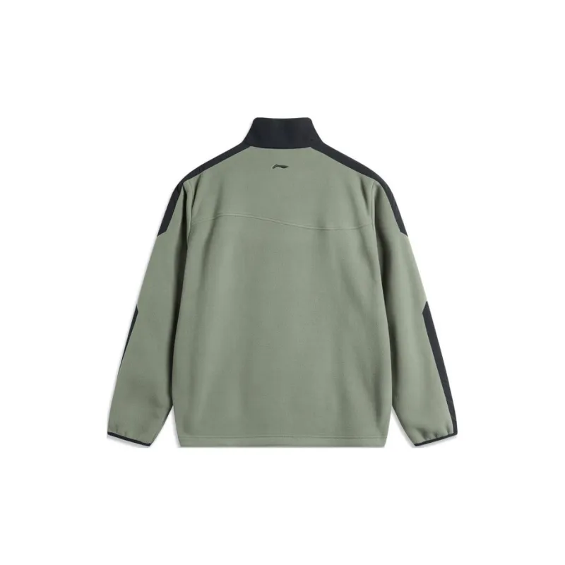 LiNing Sweatshirt Men's Screw Smoke Green-1