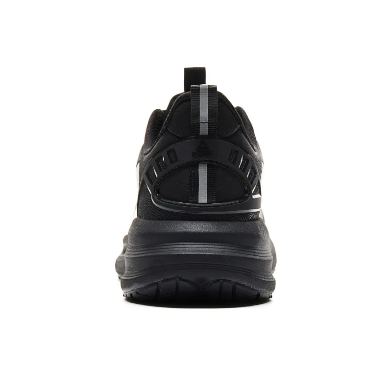 PEAK Cushioning Lightweight Rebound Running Shoes Men's Black-4
