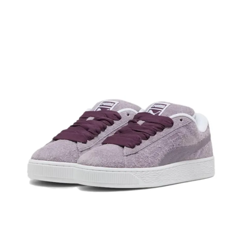 PUMA Suede Xl Hairy Pale Plum Women's-2
