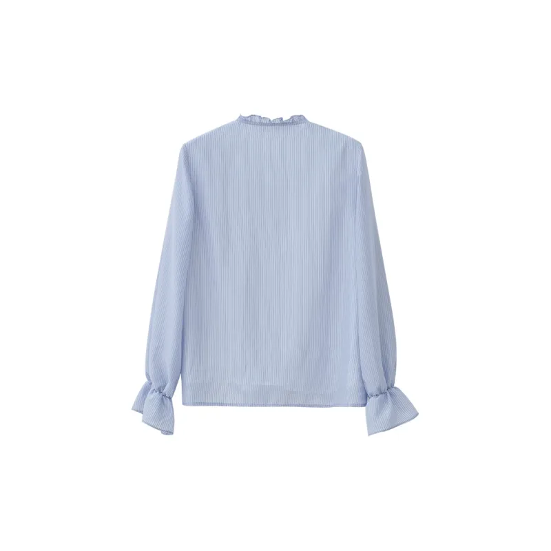 ANNECHEN Shirt Women's Sky Blue-1