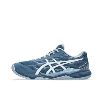 Asics Gel Tactic 12 Anti Slip Wear Resistant Low Top Training Shoes Unisex Blue