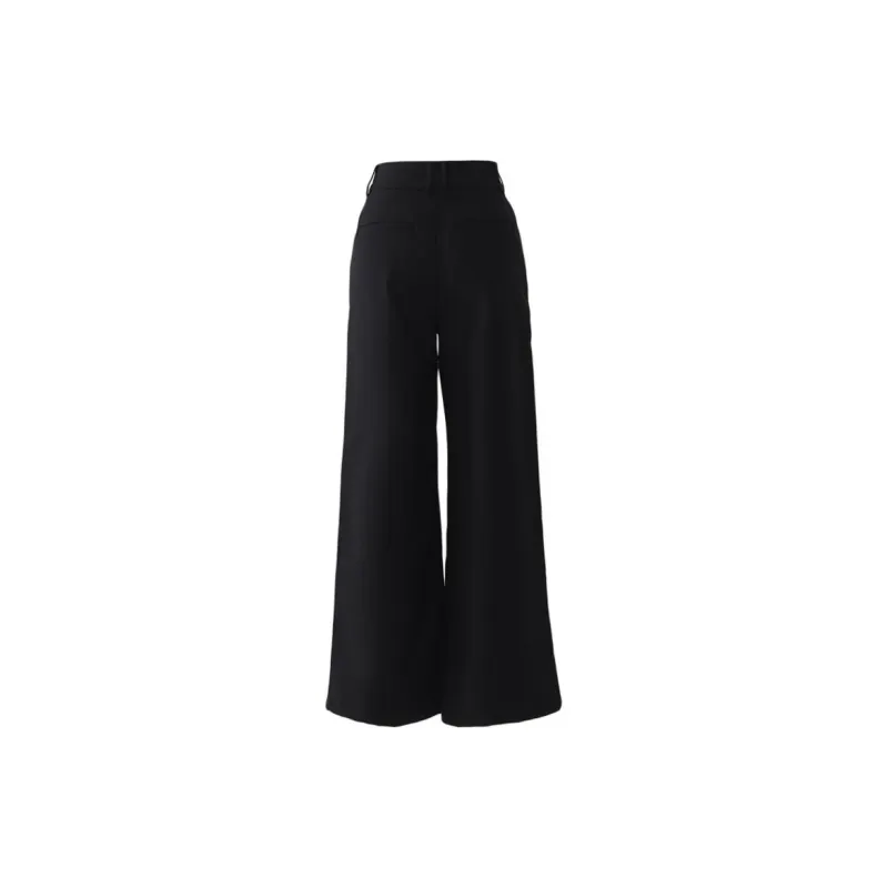 Kazakhstan Casual Pants Women's Black-1