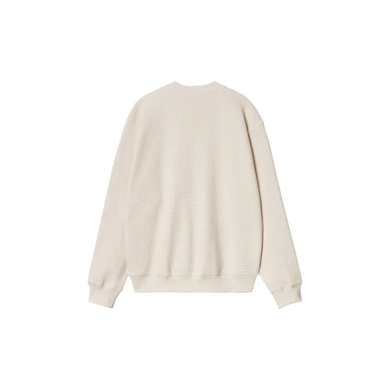 Carhartt WIP FW24 Main Basics Sweat Sweatshirt Unisex Natural Beige-1