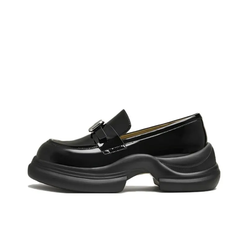 BASTO Loafers Women's Dark Red/Black-3