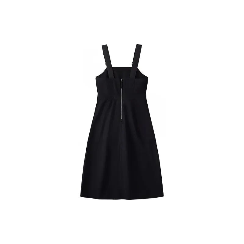 FILA FUSION Sleeveless Dress Women's Jet Black-1
