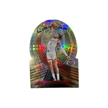 PANINI Rockets Jalen Grimm Bullet Head Irregular Shape Refringence Rare Card Sports Cards 1 Pc