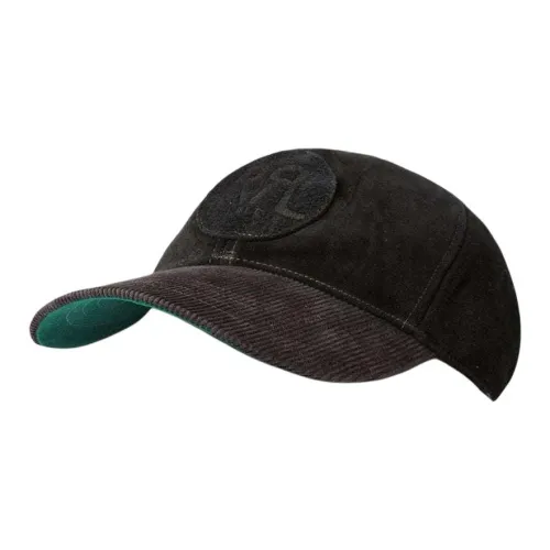 Ralph Lauren RRL Logo-patch Suede Baseball Cap