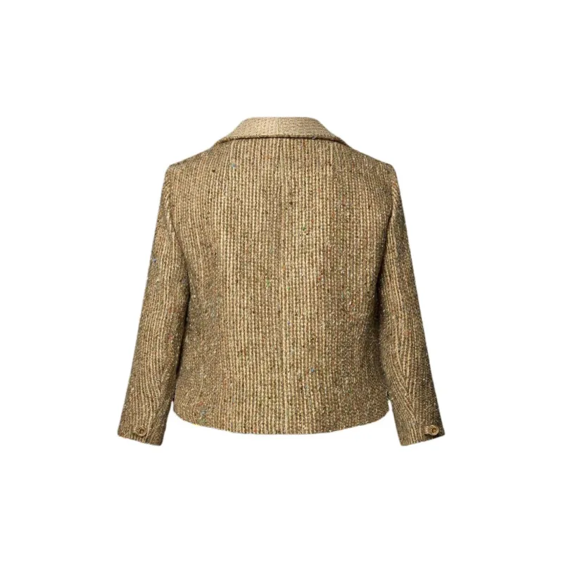 LOUIS VUITTON Lurex Tweed Blazer-1