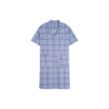 MIIOW Nightgown Women's Light Blue