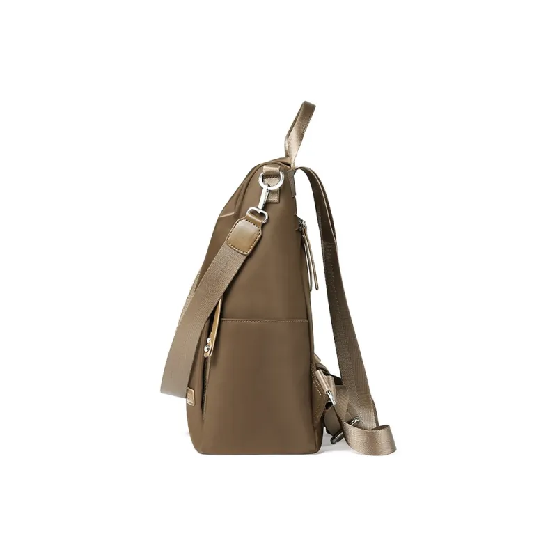 TUCANO Fabric Backpack Tubas Women's Black/Khaki-8