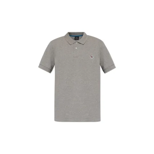 Paul Smith Polo Shirts Men Dark Gray