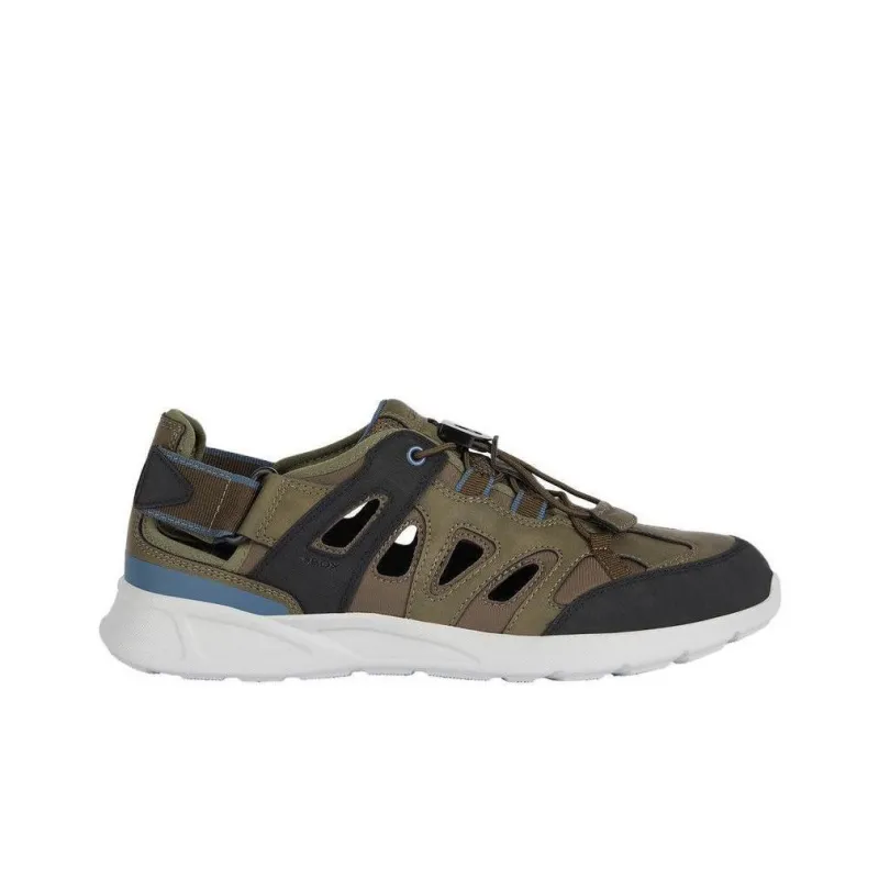 GEOX River Trekking Shoes Men's Olive Green-1