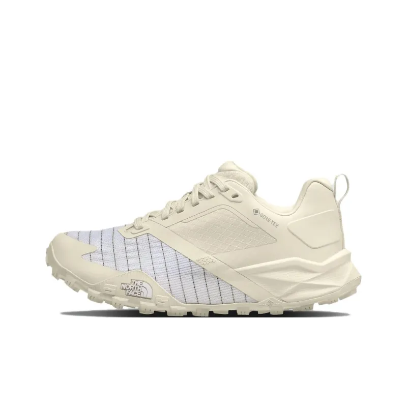 THE NORTH FACE Anti Slip Wear Resistant Low Top Trail Running Running Shoes Women's Beige Yellow-0