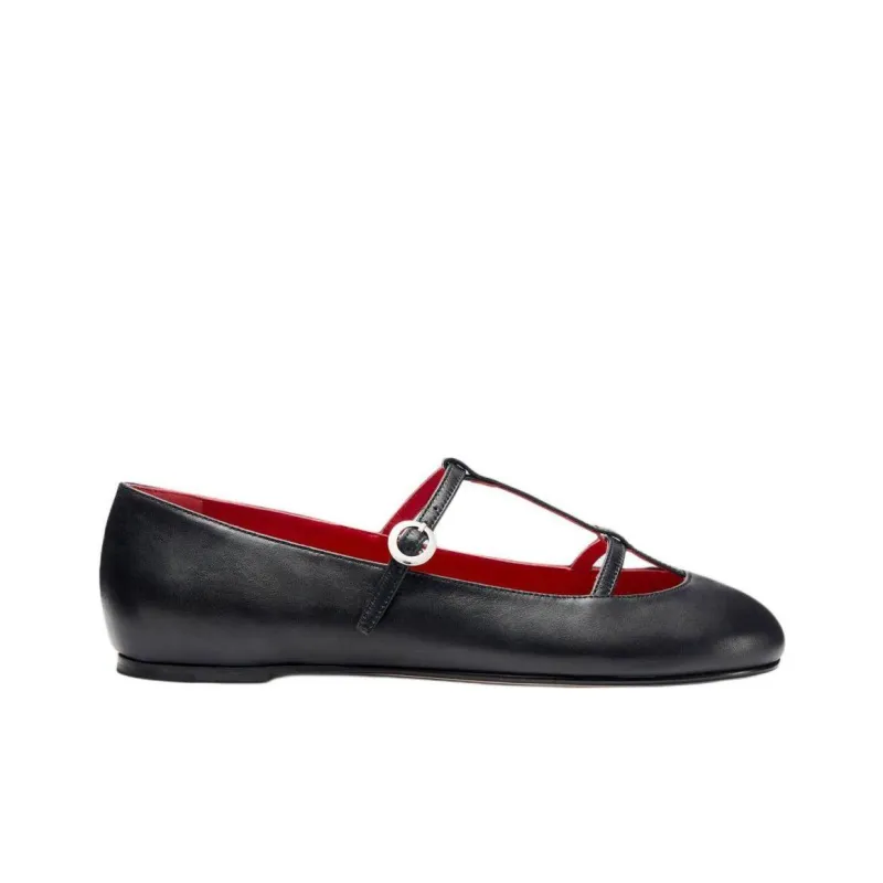 SCAROSSO Linda I Round Toe Ballerina Shoes Women's-1