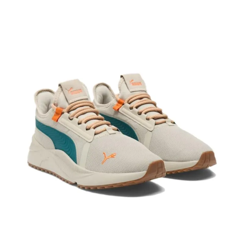 PUMA Pacer Future Anti-Slip Wear-Resistant Low-Top Casual Shoes Unisex Light Gray-3