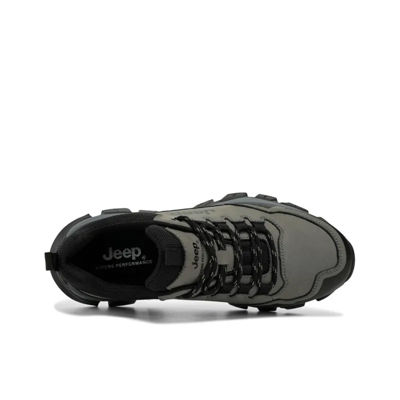 Jeep Slip Resistant Low Top Hiking Shoes Men's-10