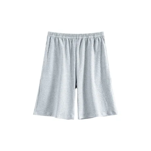 Qiao Ni Tong Pajama Pants Men's Light Gray
