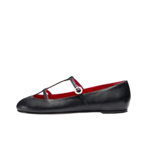 SCAROSSO Linda I Round Toe Ballerina Shoes Women's