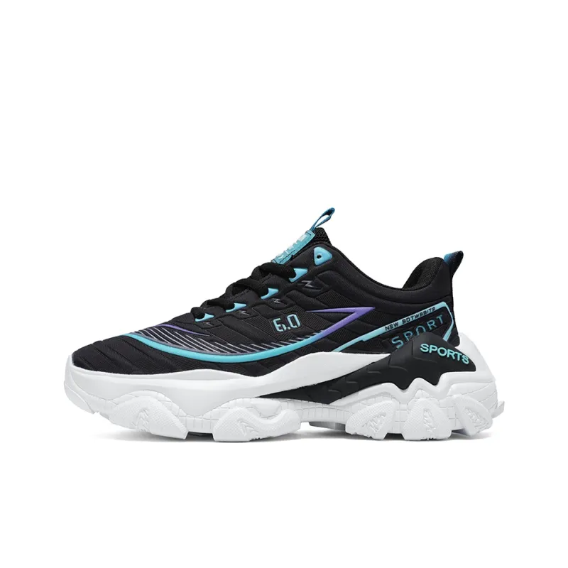 Grumpy Ram Breathable Lightweight Height Increasing Low Top Chunky Sneakers Unisex-8