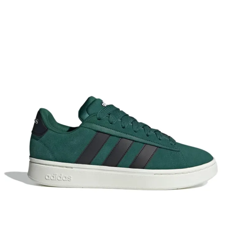 Adidas GRAND COURT ALPHA Anti Slip Wear Resistant Low Top Skateboard Shoes Unisex Green-1
