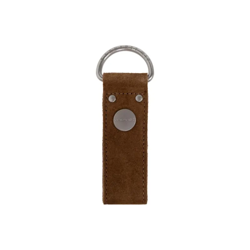 Carhartt WIP Leather Keychains Men's Brown-0