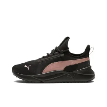 PUMA Pacer Future Slip Resistant Low Top Casual Running Shoes Unisex Black Gold