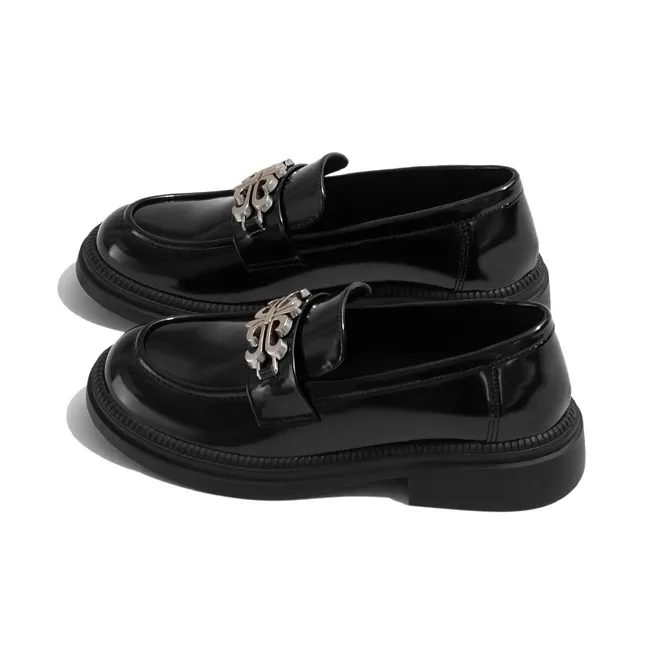 Old Meow Loafers Women's Black-3