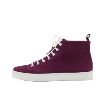 MANOLO BLAHNIK Semanadohi High-Top Skateboard Shoes Men's Dark Purple