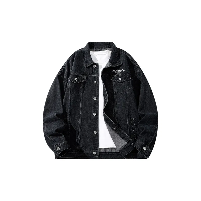 A.X.S.K Denim Jackets Unisex-1