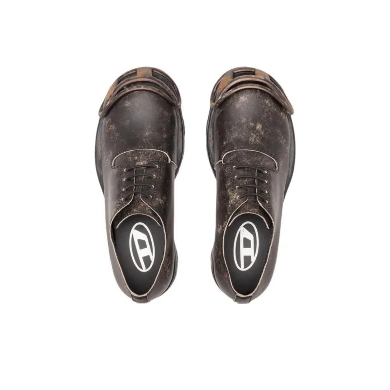DIESEL D Hammer Casual Shoes Men's Dark Brown-4