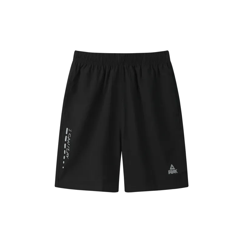 PEAK RIGHT Series Casual Sportswear Unisex Two Piece Set Black-2
