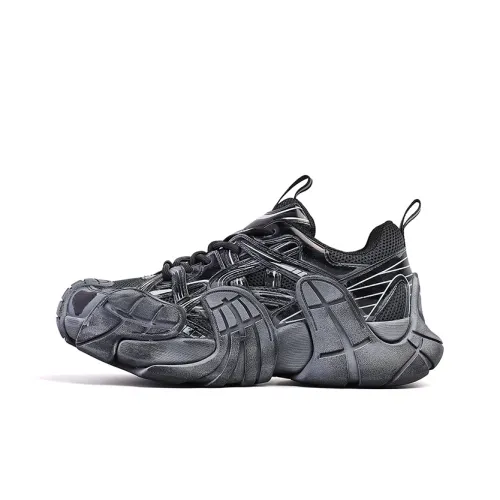 BURGELY Lightweight Low Top Chunky Sneakers Women's